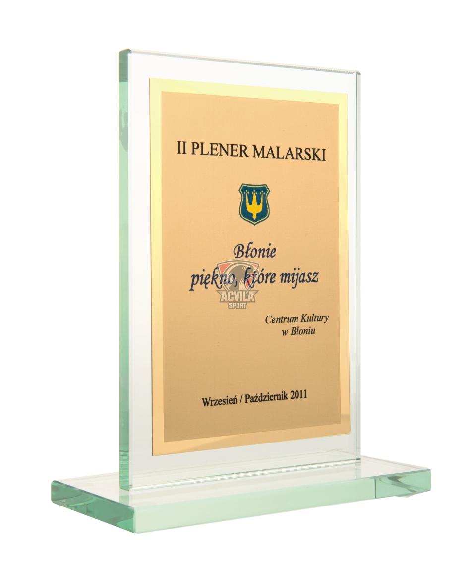 Diploma din Sticla 20X14 - acvilasport.md photo Diploma din Sticla 20X14