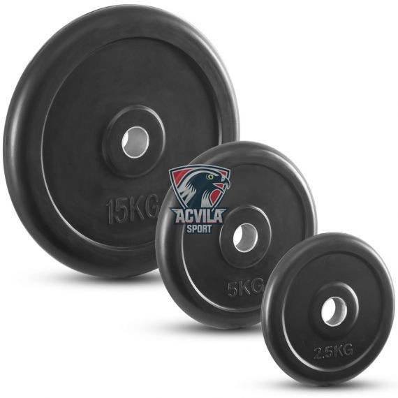 Greutate haltere/cauciucata 1,25 kg - acvilasport.md photo Greutate haltere/cauciucata 1,25 kg