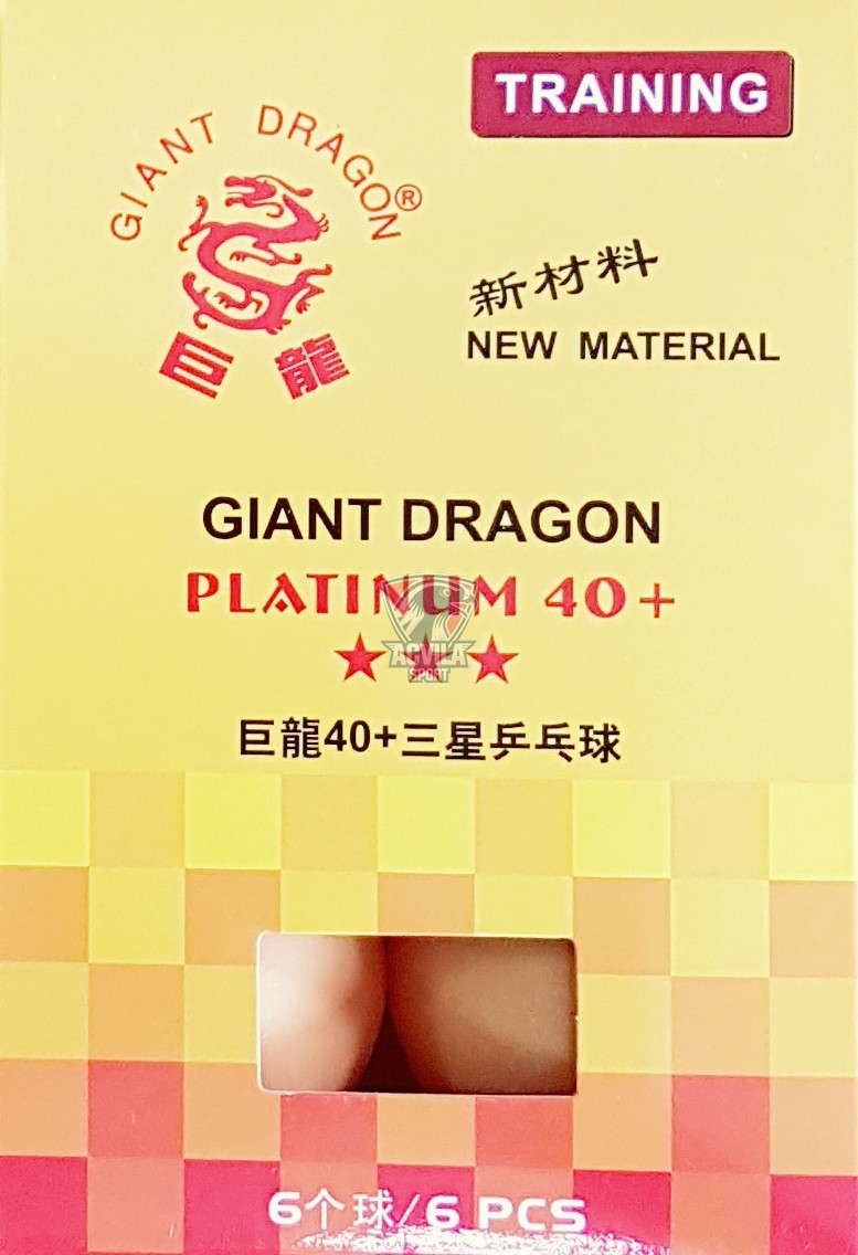 photo 3 Мяч для настольного тенниса Giant Dragon Platinum 40+ 3 звезды