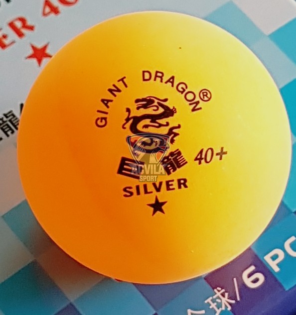 Minge tenis masă Giant Dragon Silver 40+ 1 stea - acvilasport.md photo 3 Minge tenis masă Giant Dragon Silver 40+ 1 stea